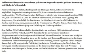 Screenshot Heimatbote Blog, Brandmauergedöns